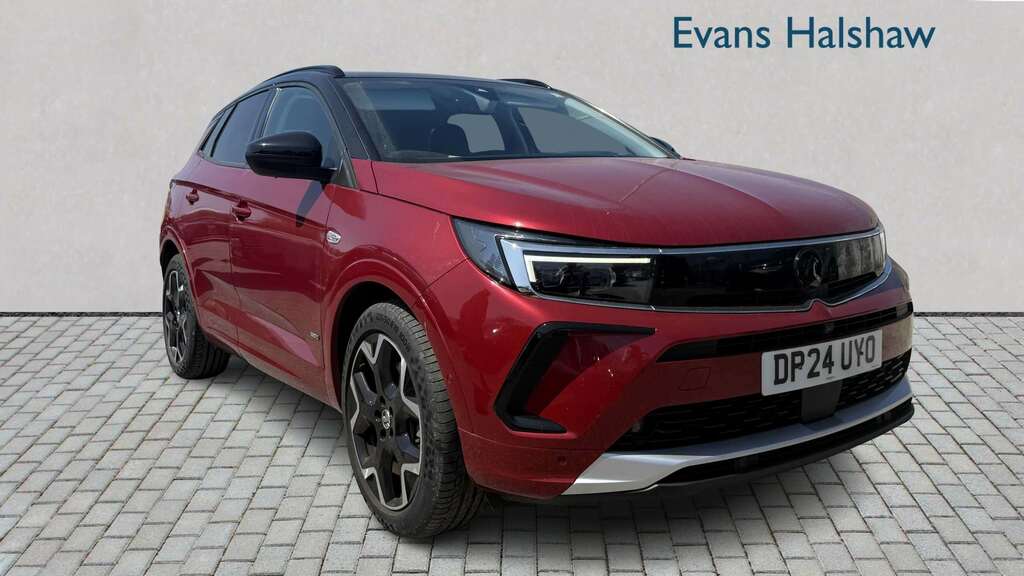 Vauxhall Grandland 1.6 Plug-in Hybrid Ultimate 2024 DP24UYO Red