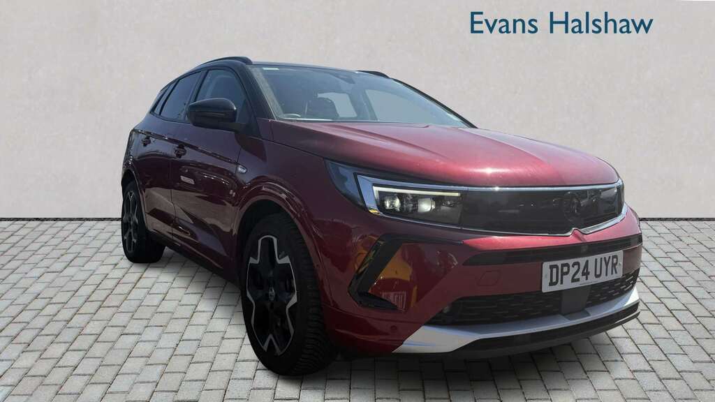 Vauxhall Grandland 1.6 Plug-in Hybrid Ultimate 2024 DP24UYR Red