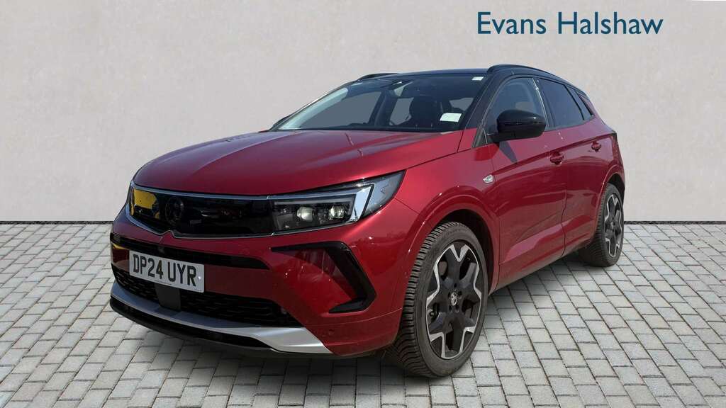 Vauxhall Grandland 1.6 Plug-in Hybrid Ultimate 2024 DP24UYR Red #2