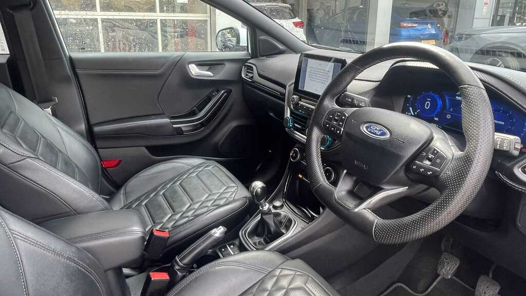 Ford Puma 1.0 Ecoboost Hybrid Mhev 155 St-line Vignale 2 DT73MXA White #4