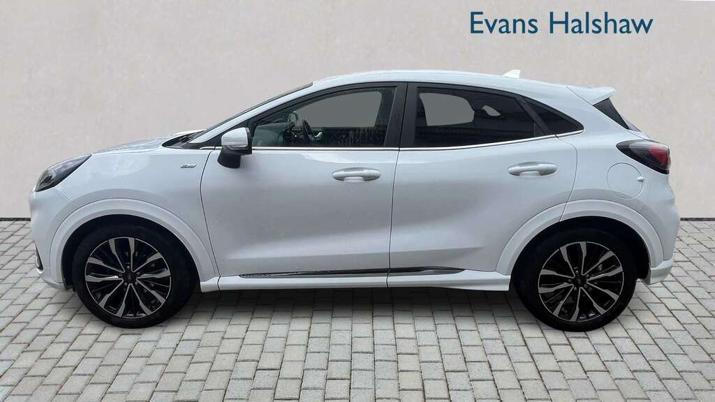 Ford Puma 1.0 Ecoboost Hybrid Mhev 155 St-line Vignale 2 DT73MXA White #3