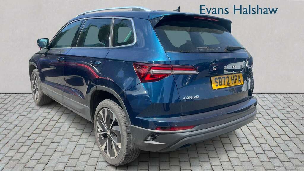 Skoda Karoq 1.5 Tsi Se L Dsg 2023 Blue #4