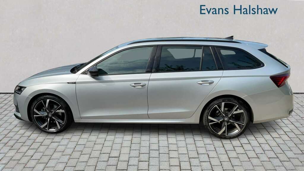 Skoda Octavia 1.5 Tsi 150 E-tec Sportline Dsg 2025 Silver #3