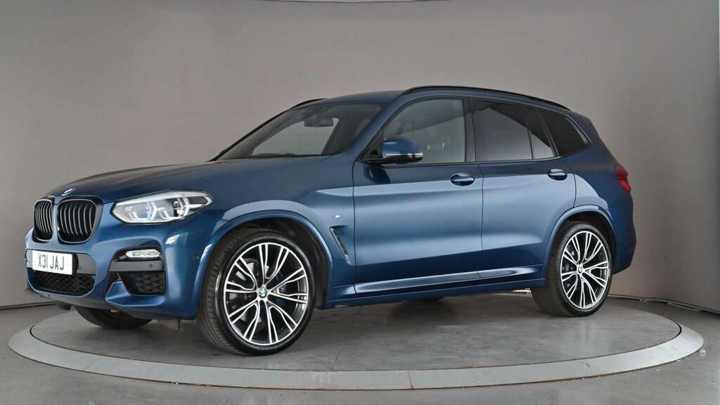 BMW X3 Xdrive30d M Sport Step 2019 BV68SBO Blue #3