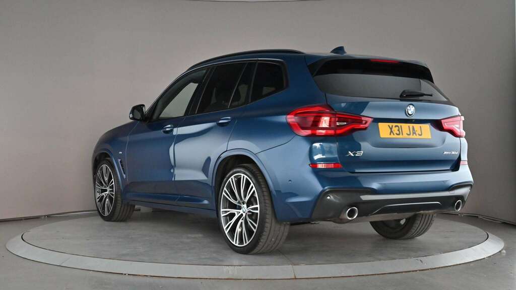 BMW X3 Xdrive30d M Sport Step 2019 BV68SBO Blue #5
