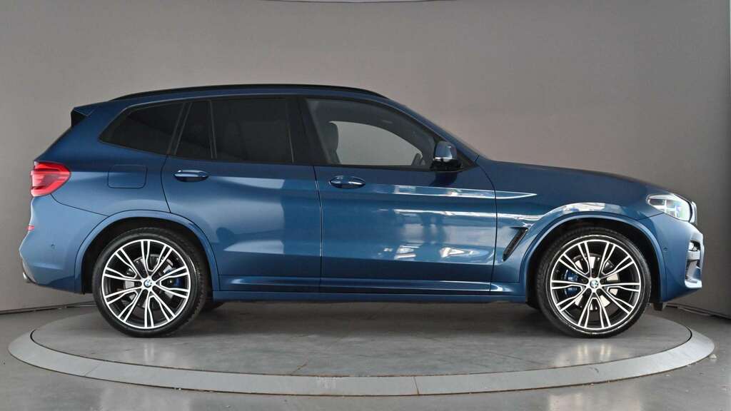 BMW X3 Xdrive30d M Sport Step 2019 BV68SBO Blue #6