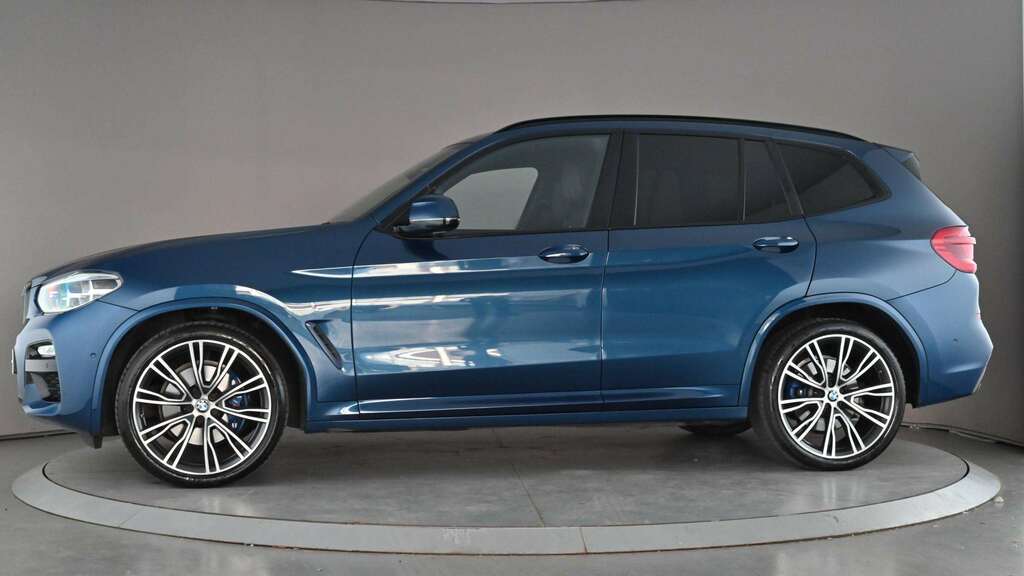 BMW X3 Xdrive30d M Sport Step 2019 BV68SBO Blue #4