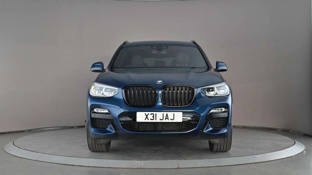 BMW X3 Xdrive30d M Sport Step 2019 BV68SBO Blue #2