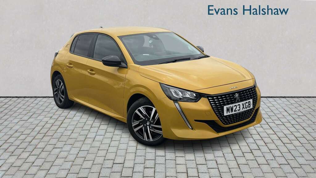 Peugeot 208 1.2 Puretech 100 Active Premium 2023 MW23XGB Yellow