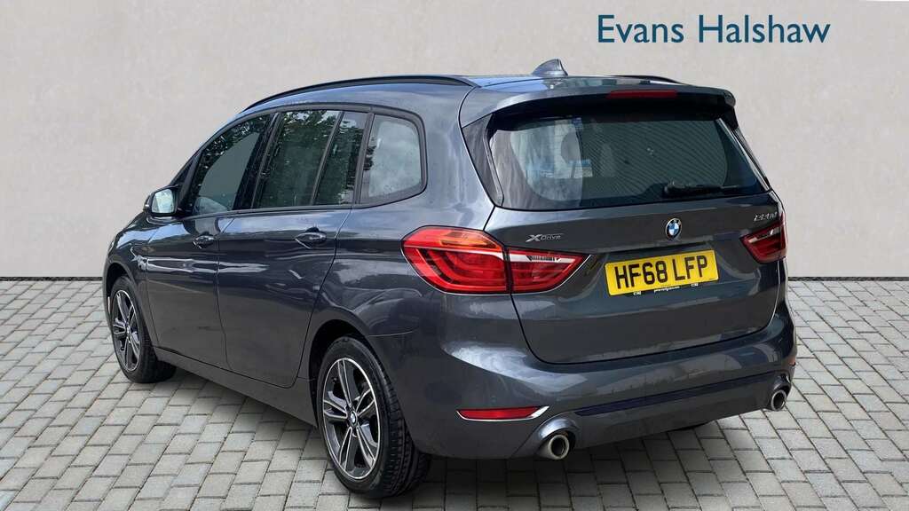 BMW 2 Series 220D Xdrive Sport Step 2018 HF68LFP Grey #2