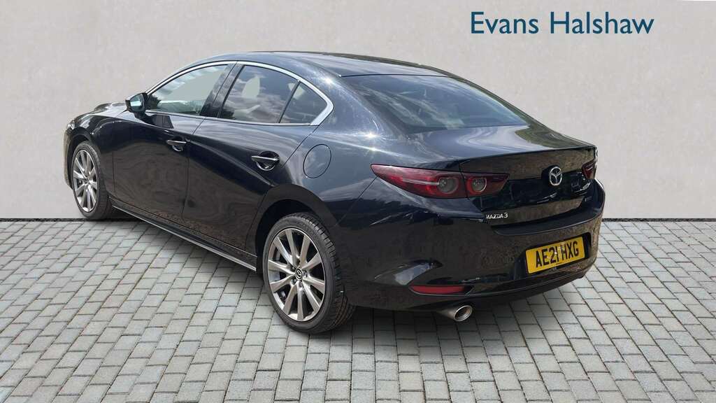 Mazda 3 2.0 Skyactiv-x Mhev Gt Sport Tech 2021 Black #4