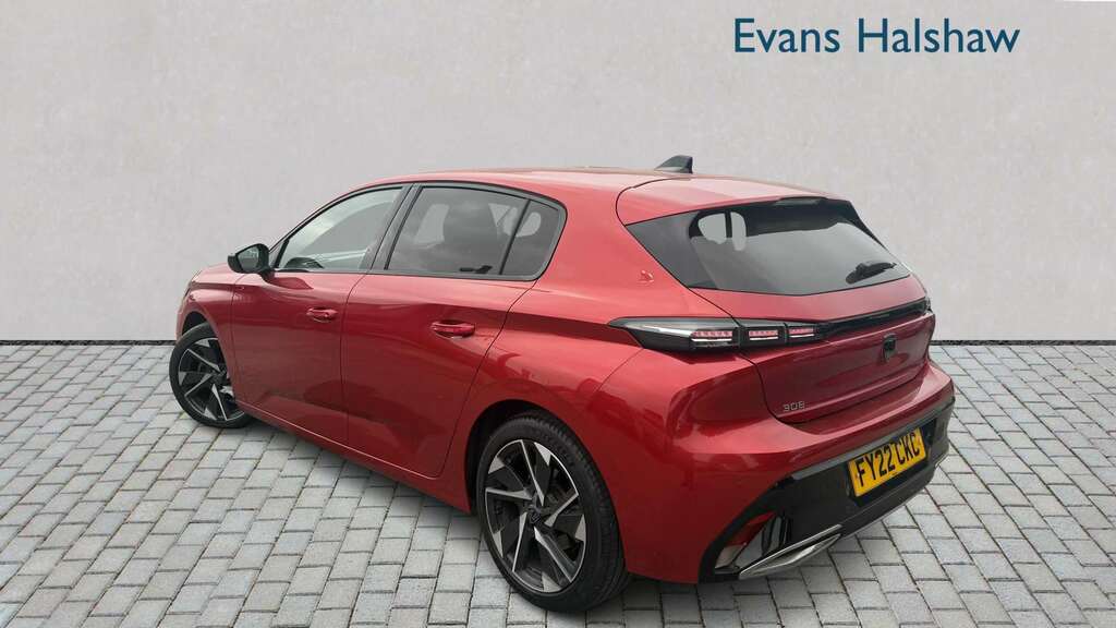 Peugeot 308 1.2 Puretech Allure Premium Eat8 2022 Red