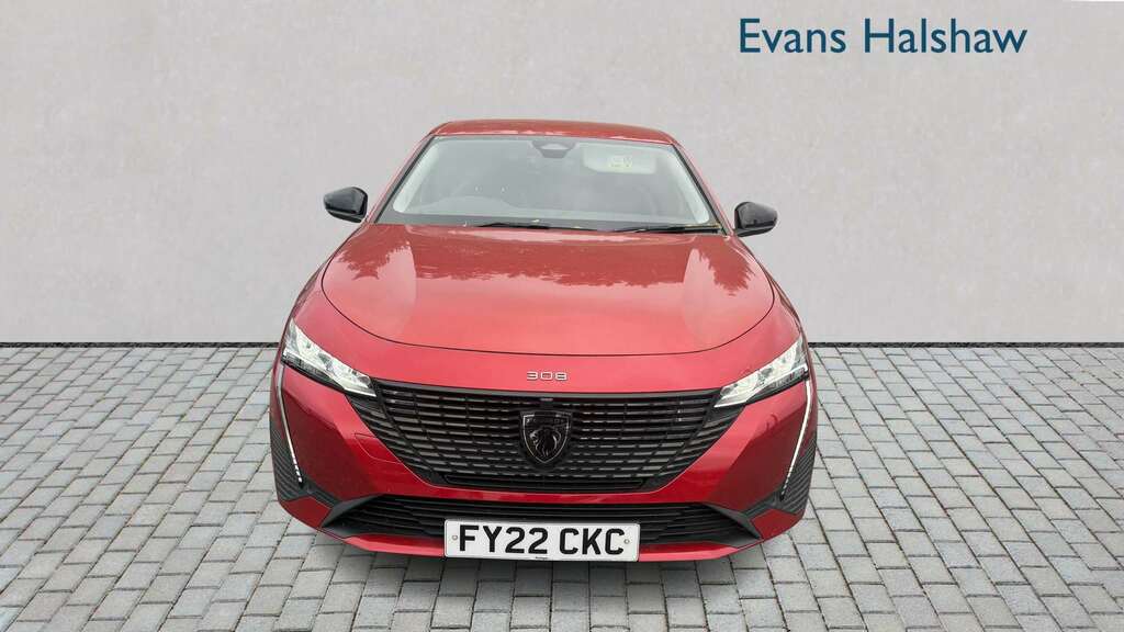 Peugeot 308 1.2 Puretech Allure Premium Eat8 2022 Red #2