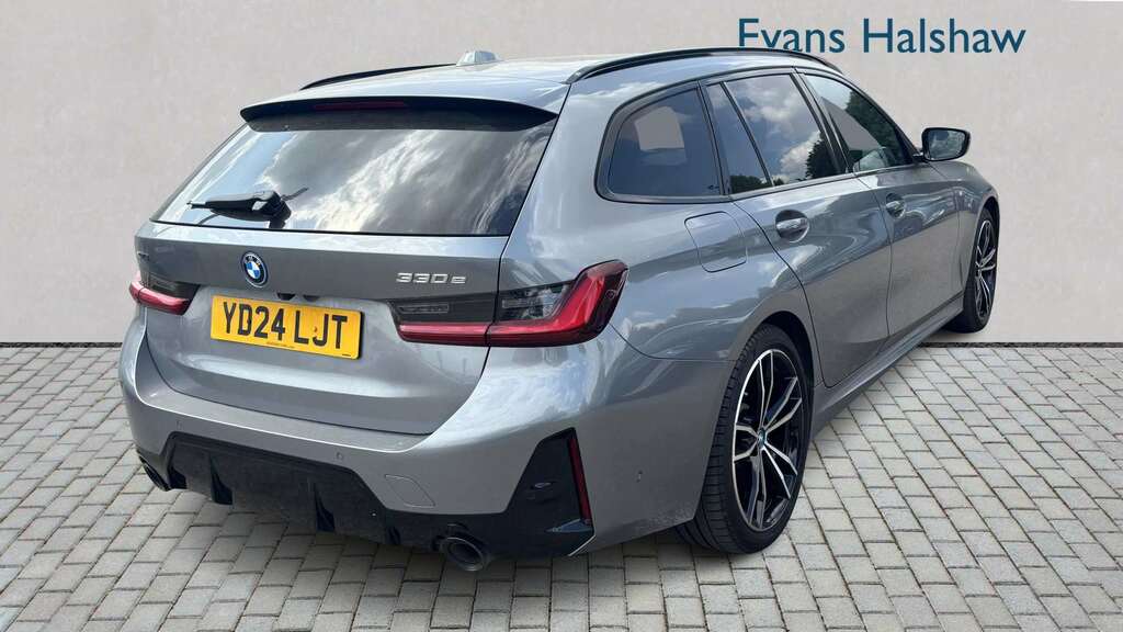 BMW 3 Series 330E Xdrive M Sport Step 2024 YD24LJT Grey #3