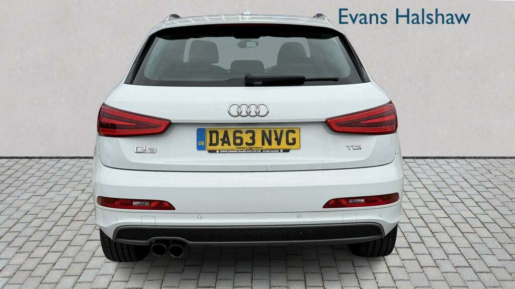 Audi Q3 2.0 Tdi S Line 2013 White #4