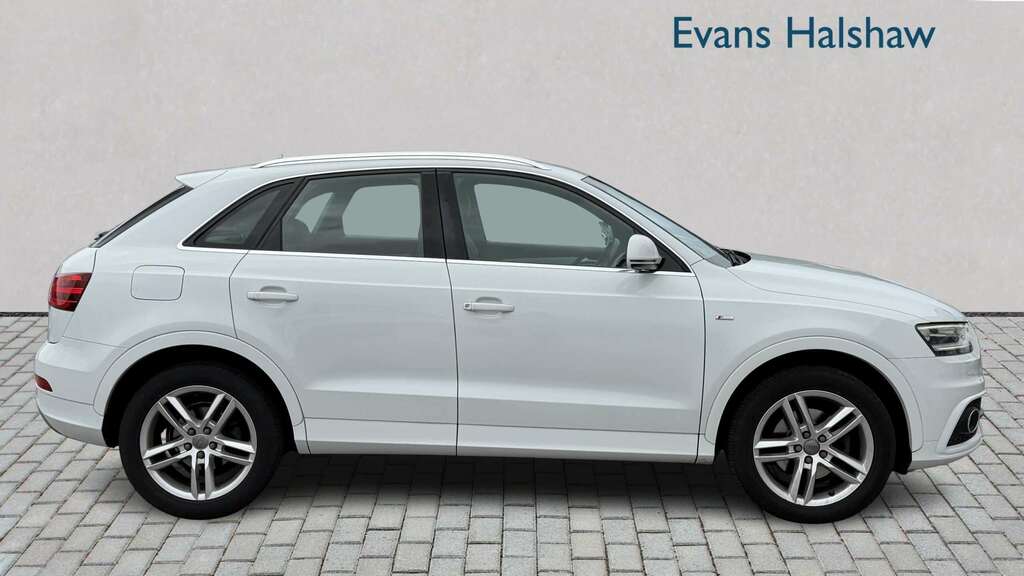 Audi Q3 2.0 Tdi S Line 2013 White #3