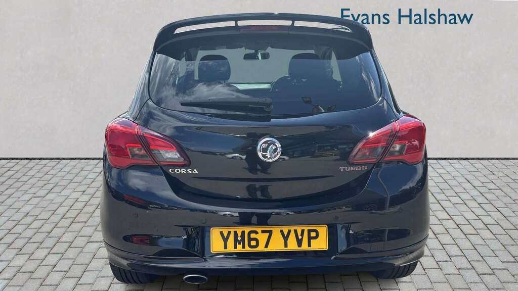Vauxhall Corsa 1.4T 150 Black Edition 2017 YM67YVP Black #6