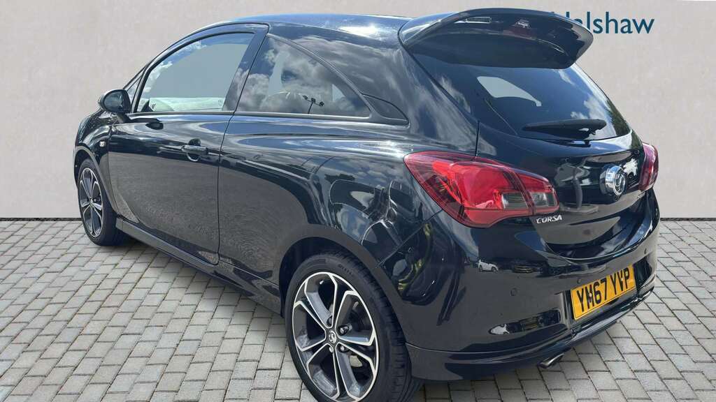 Vauxhall Corsa 1.4T 150 Black Edition 2017 YM67YVP Black #5