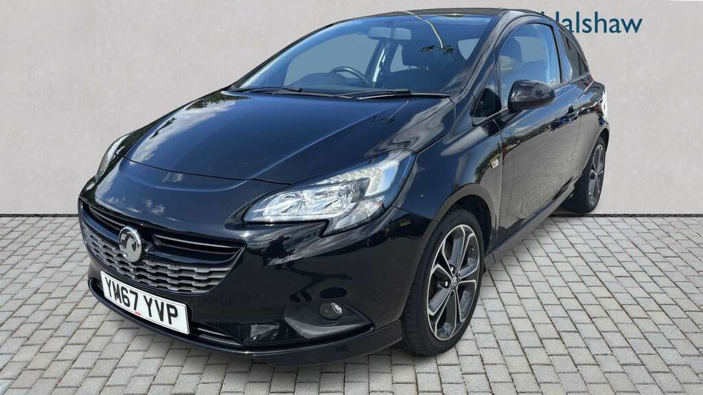 Vauxhall Corsa 1.4T 150 Black Edition 2017 YM67YVP Black #3