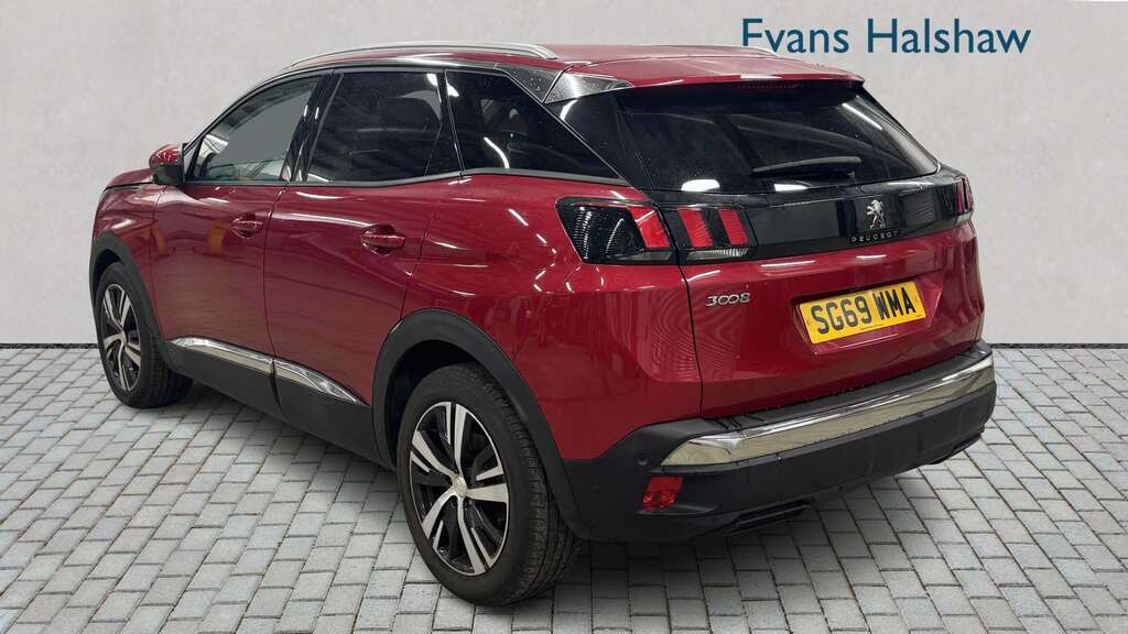 Peugeot 3008 1.5 Bluehdi Allure Eat8 2019 SG69WMA Red #3