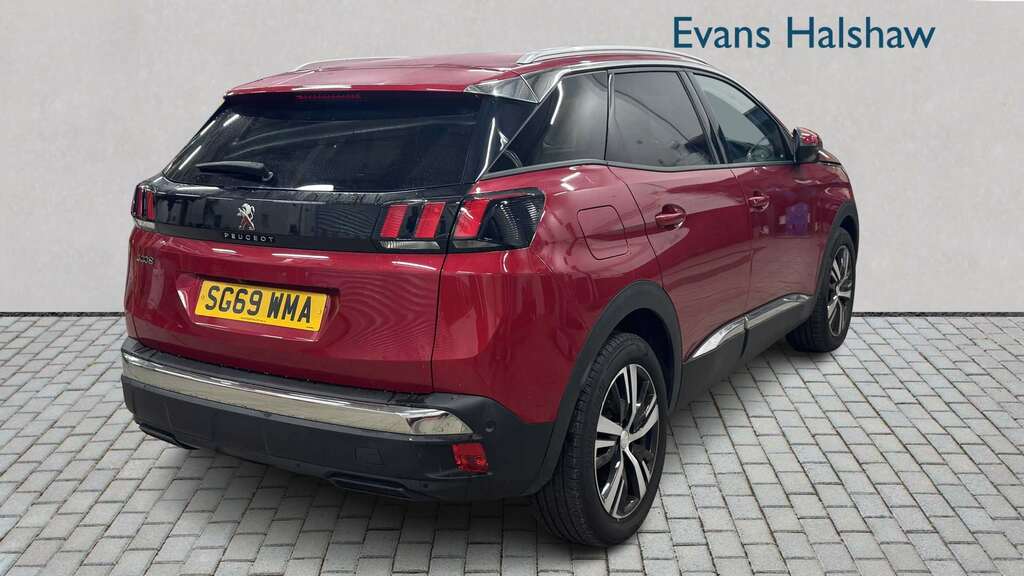 Peugeot 3008 1.5 Bluehdi Allure Eat8 2019 SG69WMA Red #4