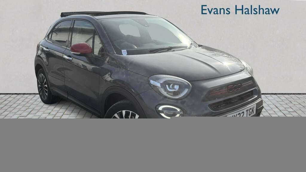 Fiat 500X 1.5 Hybrid 48V Red Ddct 2022 Grey