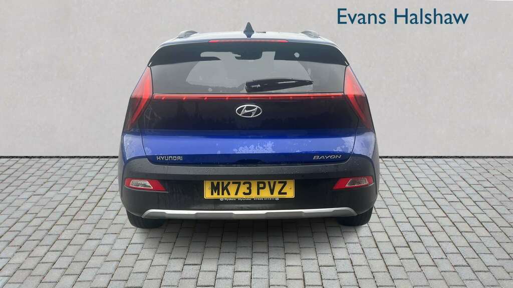 Hyundai Bayon 1.0 Tgdi 48V Mhev Premium 2023 Blue #3