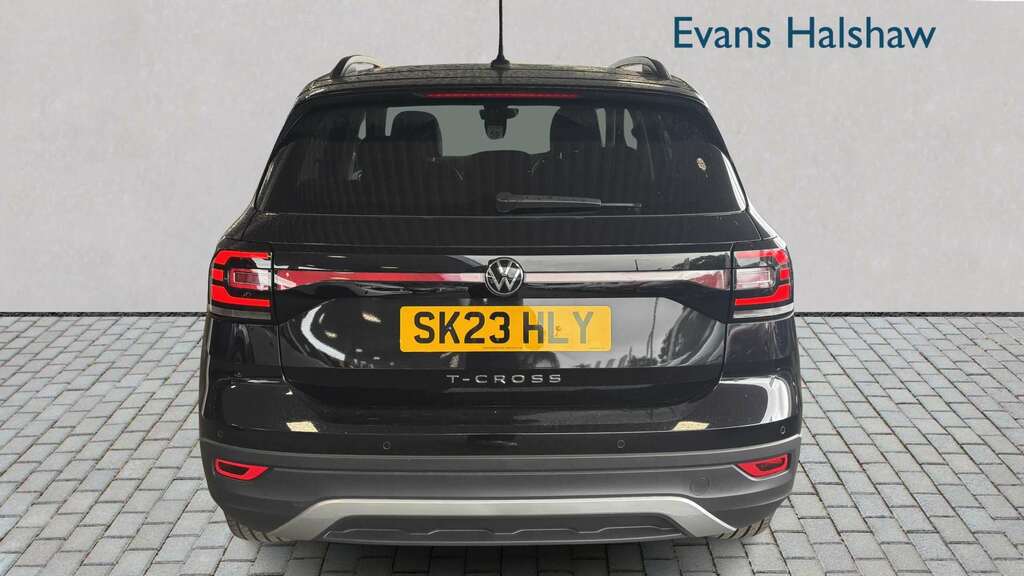 Volkswagen T-Cross 1.0 Tsi Black Edition 2023 SK23HLY Black #5