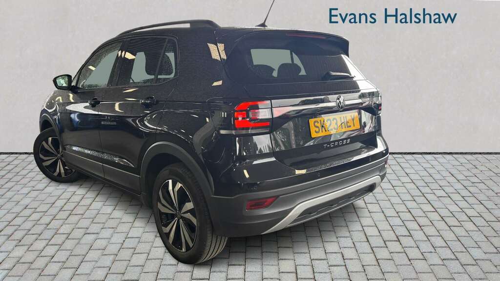 Volkswagen T-Cross 1.0 Tsi Black Edition 2023 SK23HLY Black #2