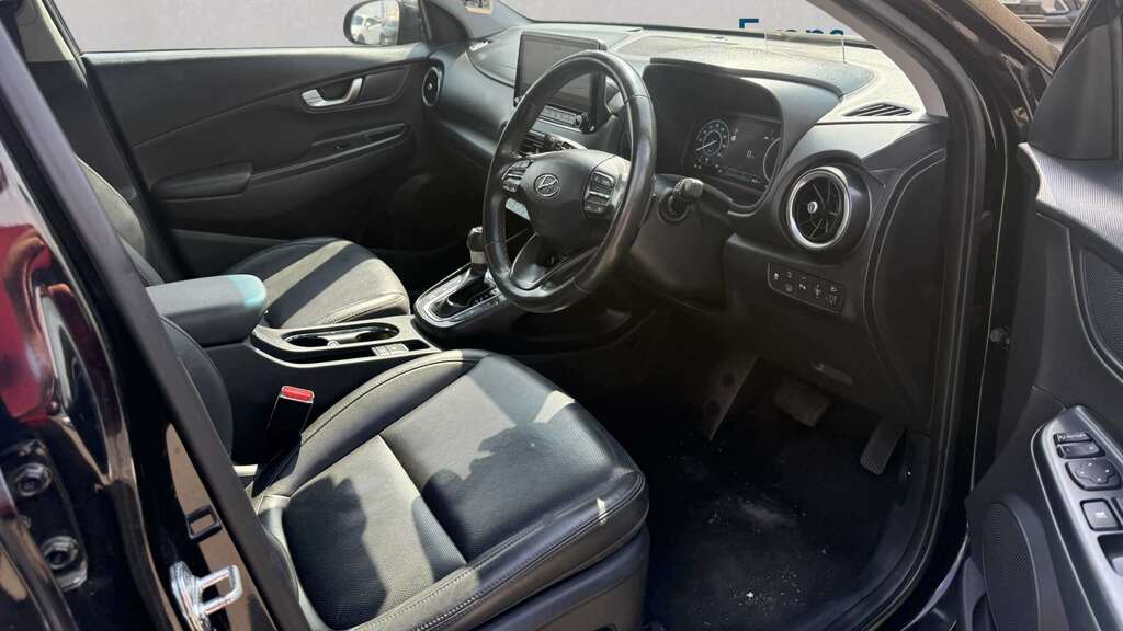 Hyundai Kona 1.6 Gdi Hybrid Ultimate Dct 2023 BF23NYH Black #3