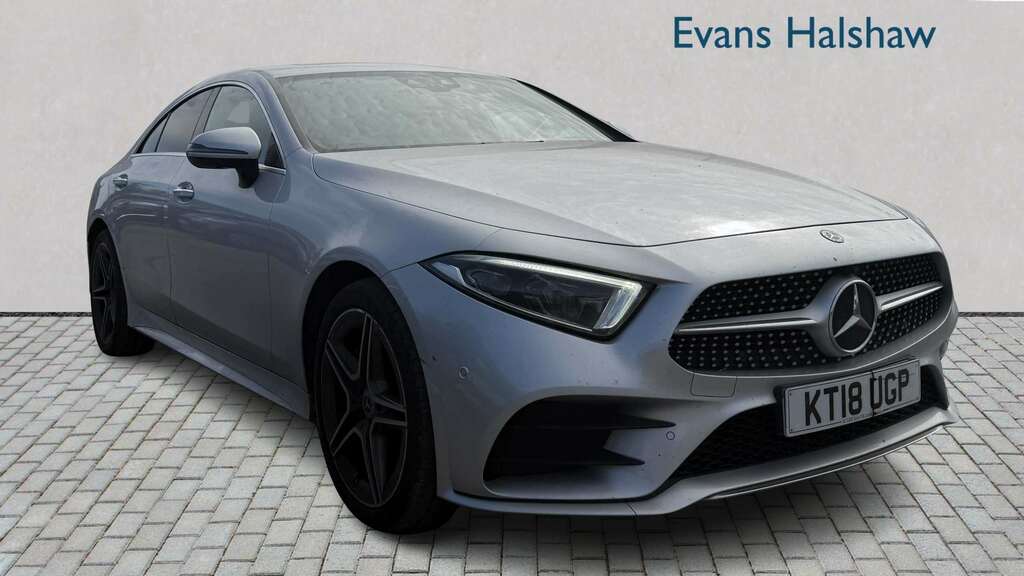 Mercedes-Benz CLS 350D 4Matic Amg Line Premium 9G-tronic 2018 Silver