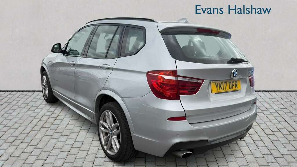 BMW X3 Xdrive20d M Sport Step 2017 Silver #2