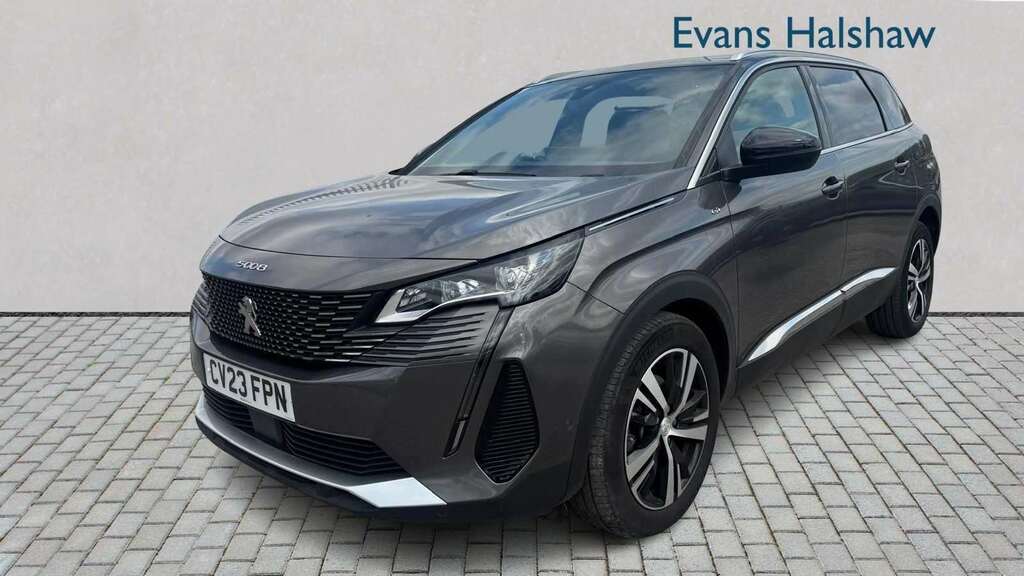 Peugeot 5008 1.5 Bluehdi Gt Eat8 2023 CV23FPN Grey #3