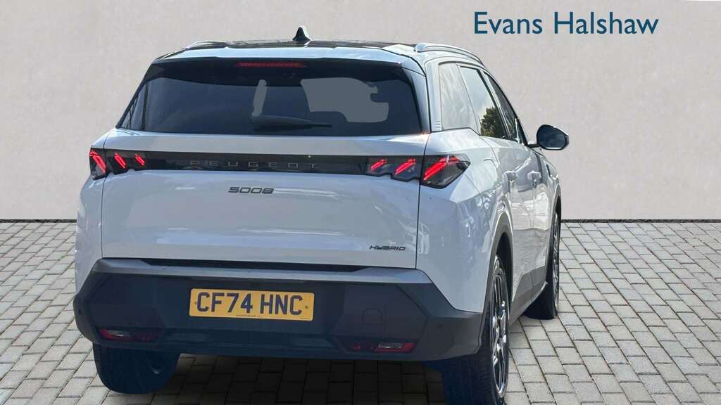 Peugeot 5008 1.2 Hybrid 136 Gt E-dsc6 2024 White #5