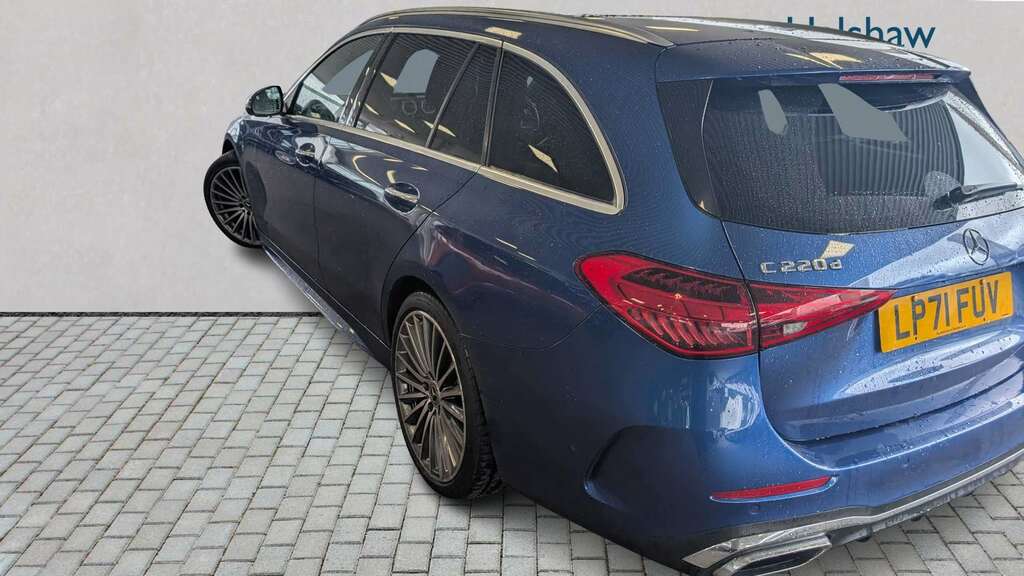 Mercedes-Benz C Class C220d Amg Line Premium 9G-tronic 2022 Blue
