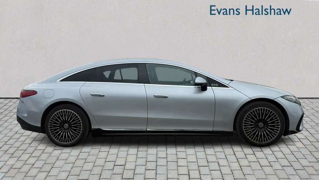 Mercedes-Benz EQS 450 245Kw Amg Line Premium 108Kwh 2022 Silver #3