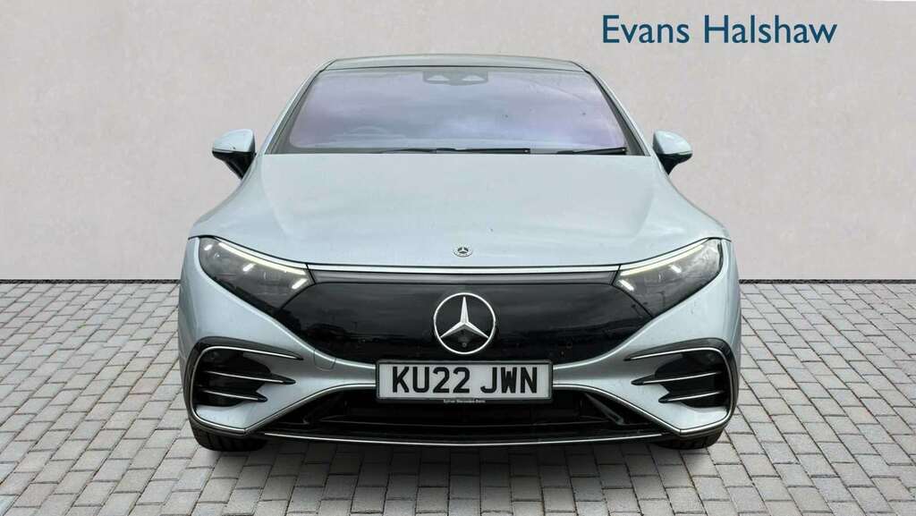 Mercedes-Benz EQS 450 245Kw Amg Line Premium 108Kwh 2022 Silver #4