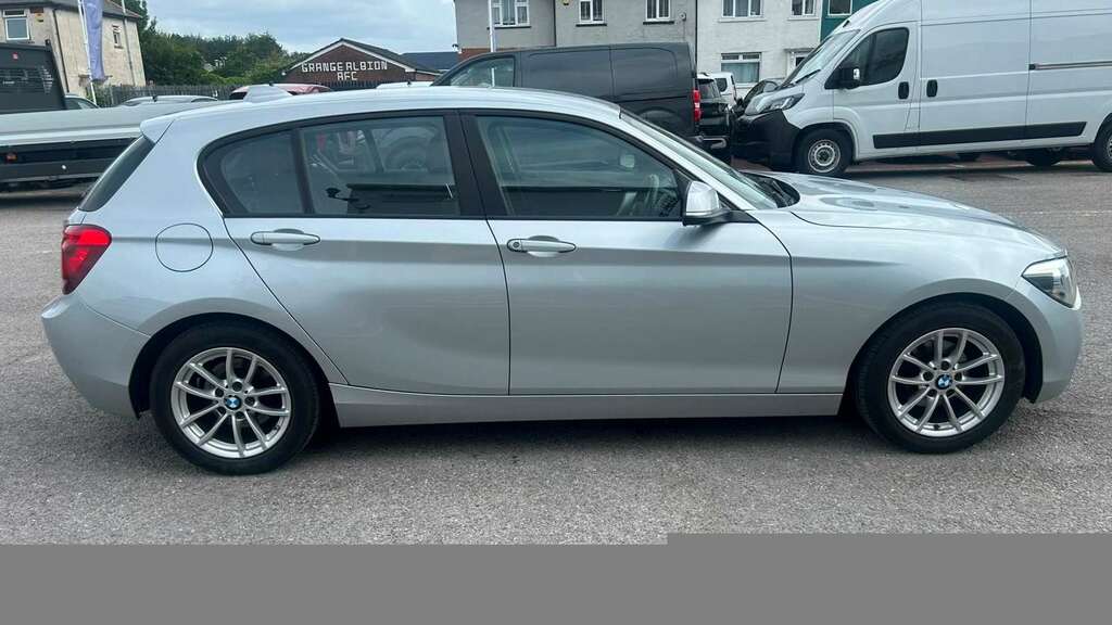 BMW 1 Series 116D Efficientdynamics 2014 Silver #3