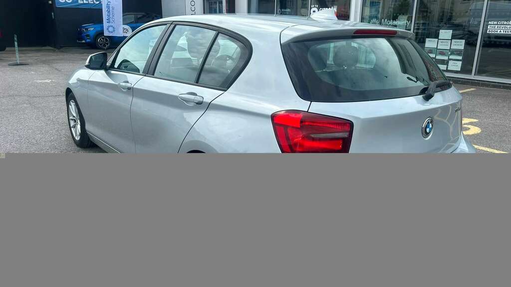 BMW 1 Series 116D Efficientdynamics 2014 Silver #5