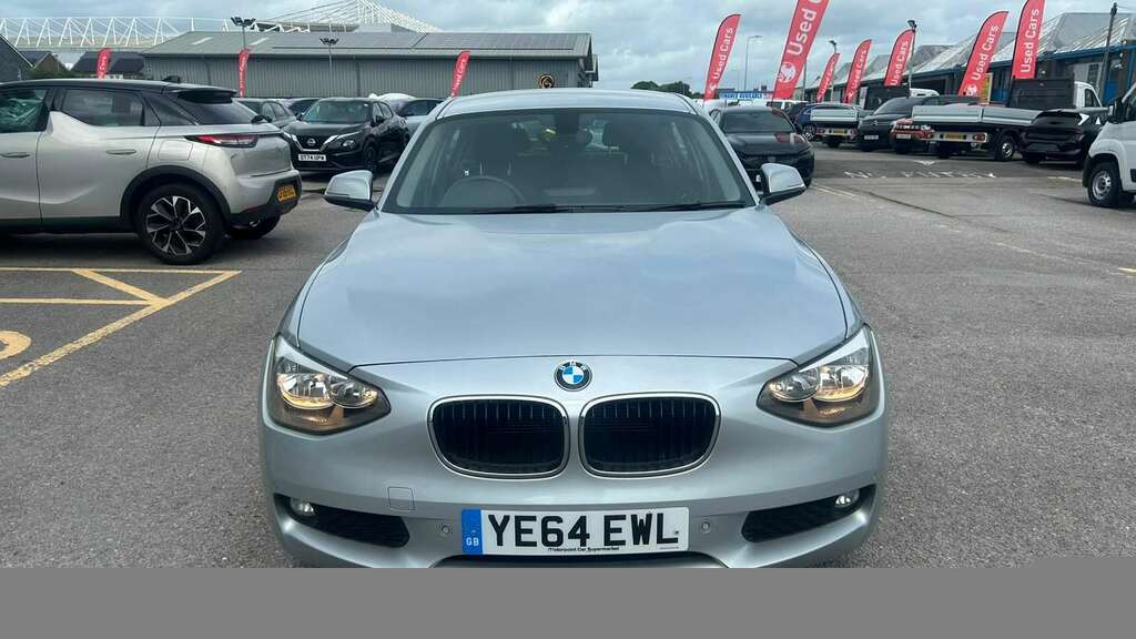 BMW 1 Series 116D Efficientdynamics 2014 Silver #6