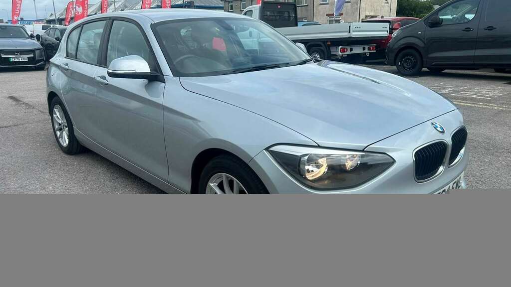 BMW 1 Series 116D Efficientdynamics 2014 Silver