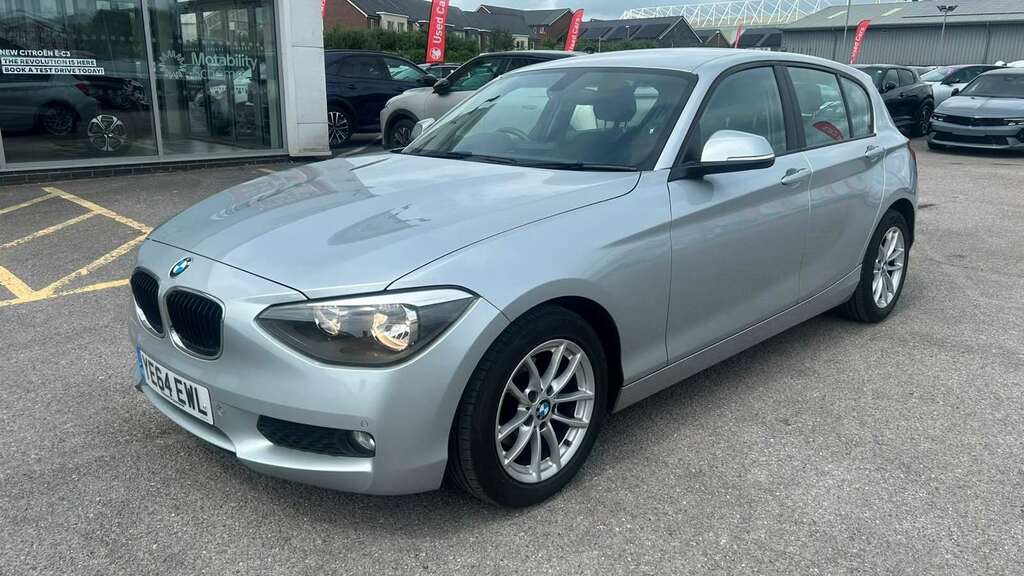 BMW 1 Series 116D Efficientdynamics 2014 Silver #2