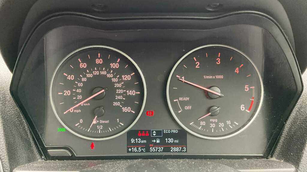 BMW 1 Series Hatchback M135i 3.0 2016 Blue #8