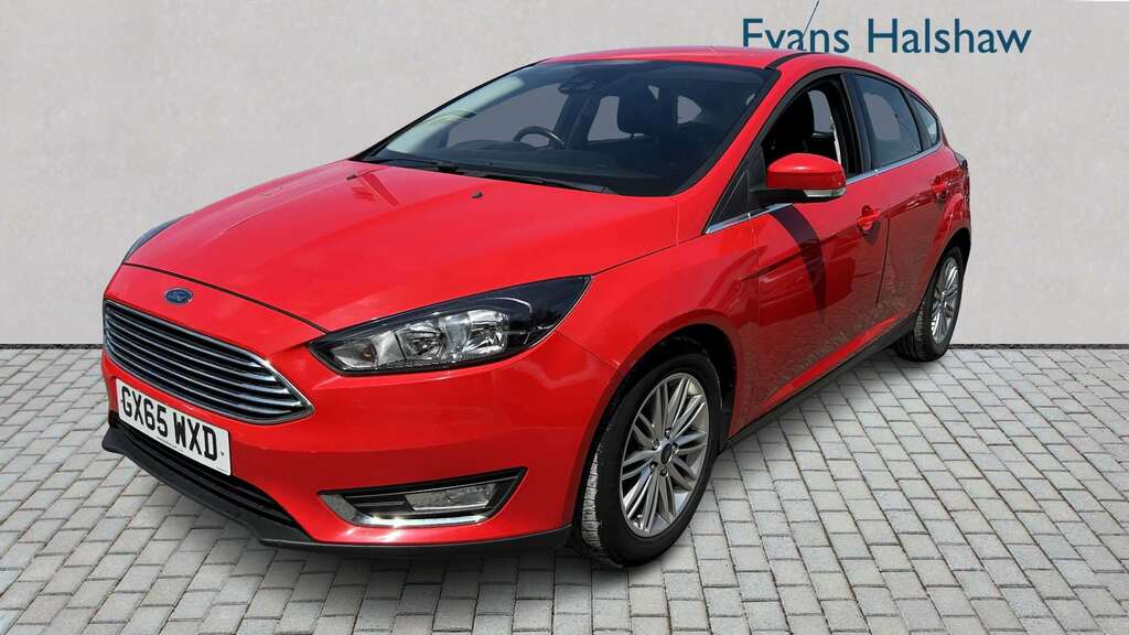 Ford Focus 1.6 125 Titanium Powershift 2015 Red #3