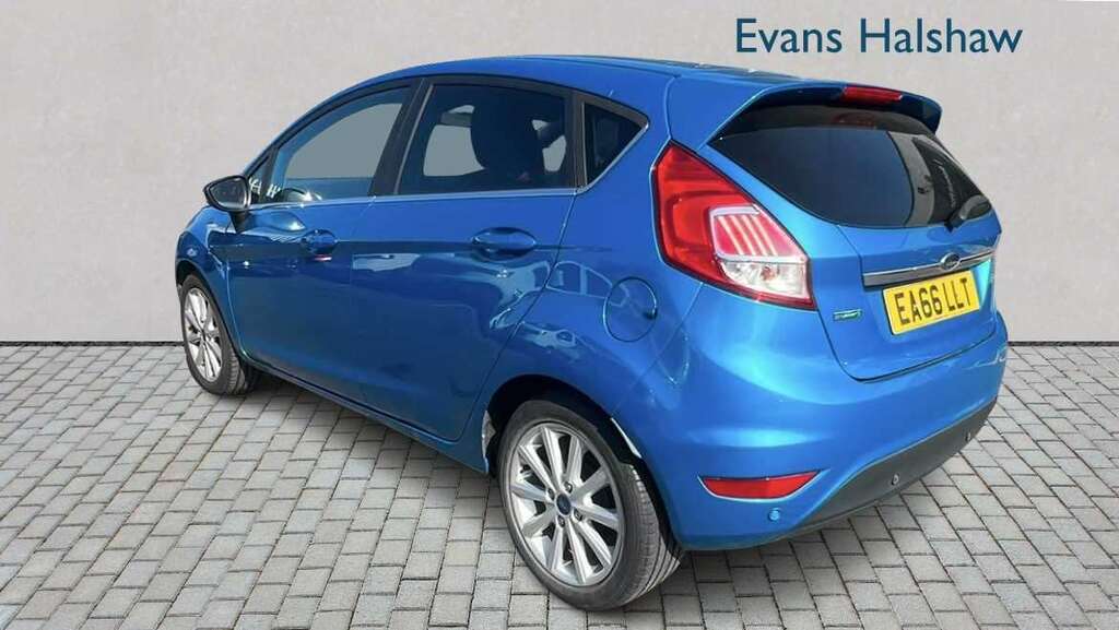 Ford Fiesta 1.0 Ecoboost 125 Titanium 2016 Blue #4