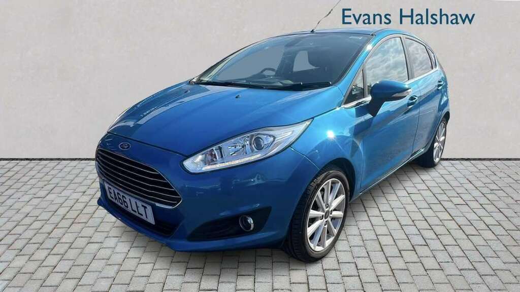 Ford Fiesta 1.0 Ecoboost 125 Titanium 2016 Blue #2