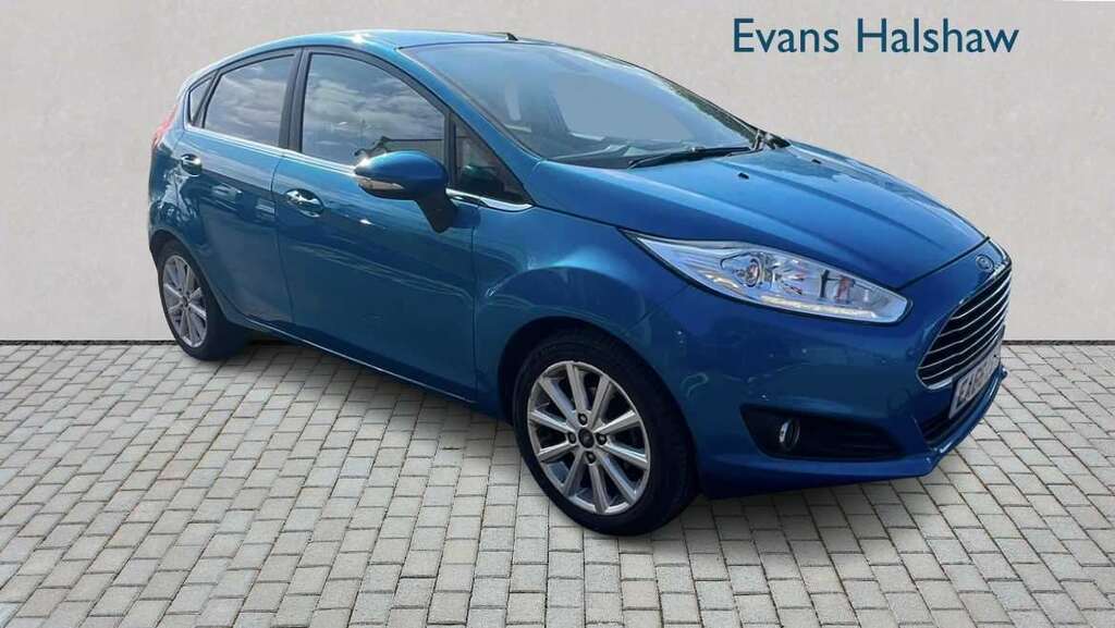 Ford Fiesta 1.0 Ecoboost 125 Titanium 2016 Blue
