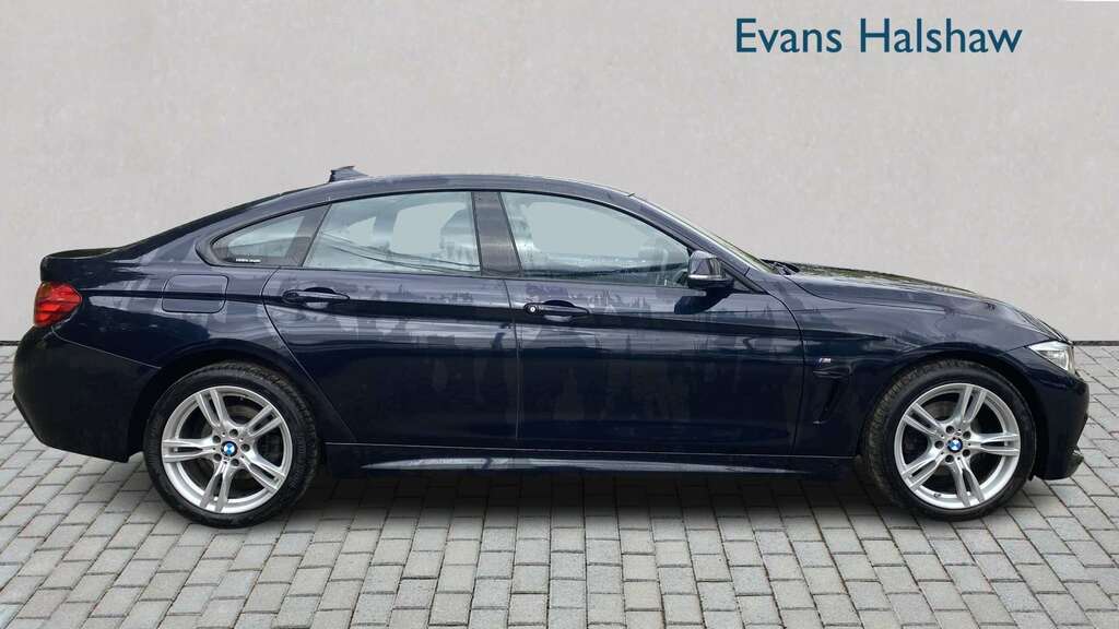 BMW 4 Series 420D 190 Xdrive M Sport Prof Media 20 RX17ORF Black #2