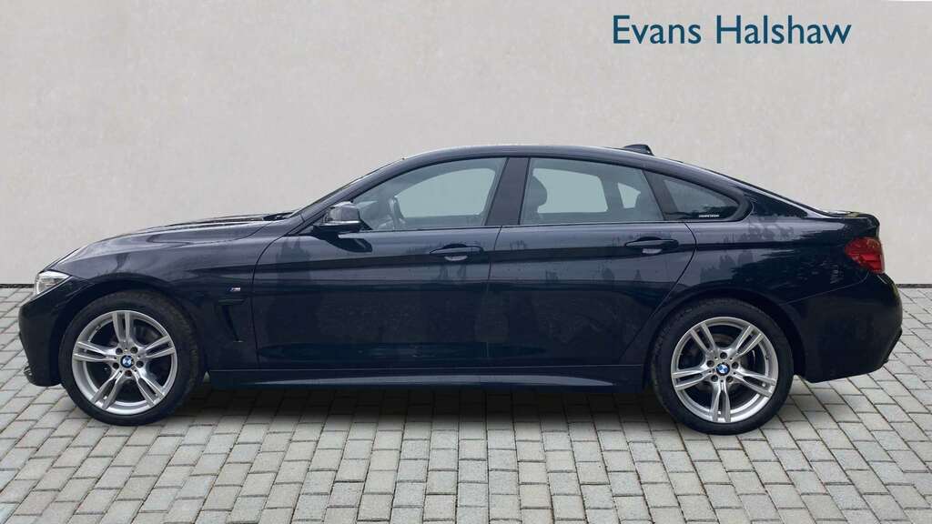 BMW 4 Series 420D 190 Xdrive M Sport Prof Media 20 RX17ORF Black #3