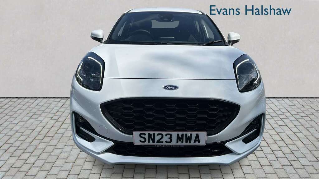 Ford Puma 1.0 Ecoboost Hybrid Mhev St-line 2023 White #3